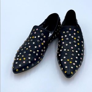Jewel Studded Dolce Vita Loafers